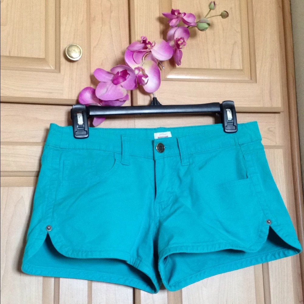 Sea-Green Mossimo Shorts